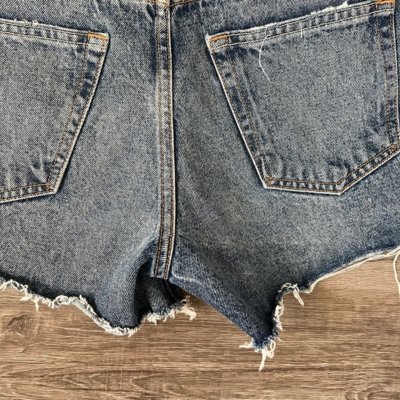 GRLFRND Helena button fly distressed shorts 26 girlfriend - Picture 9 of 11